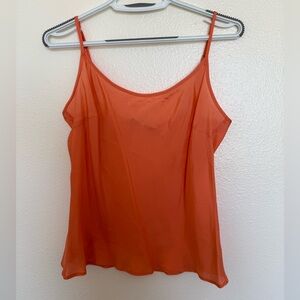 Trina Turk 100% Silk Camisole Size Large